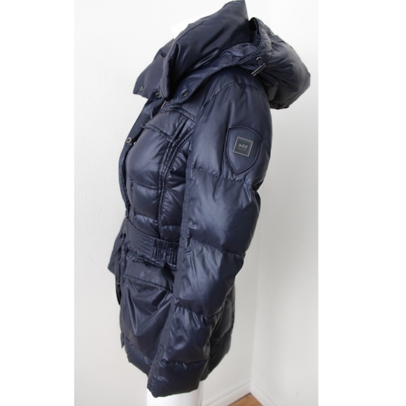Sold. ADD Down Goose Down Belted Puffer Parka Jacket - Picture 3 of 6